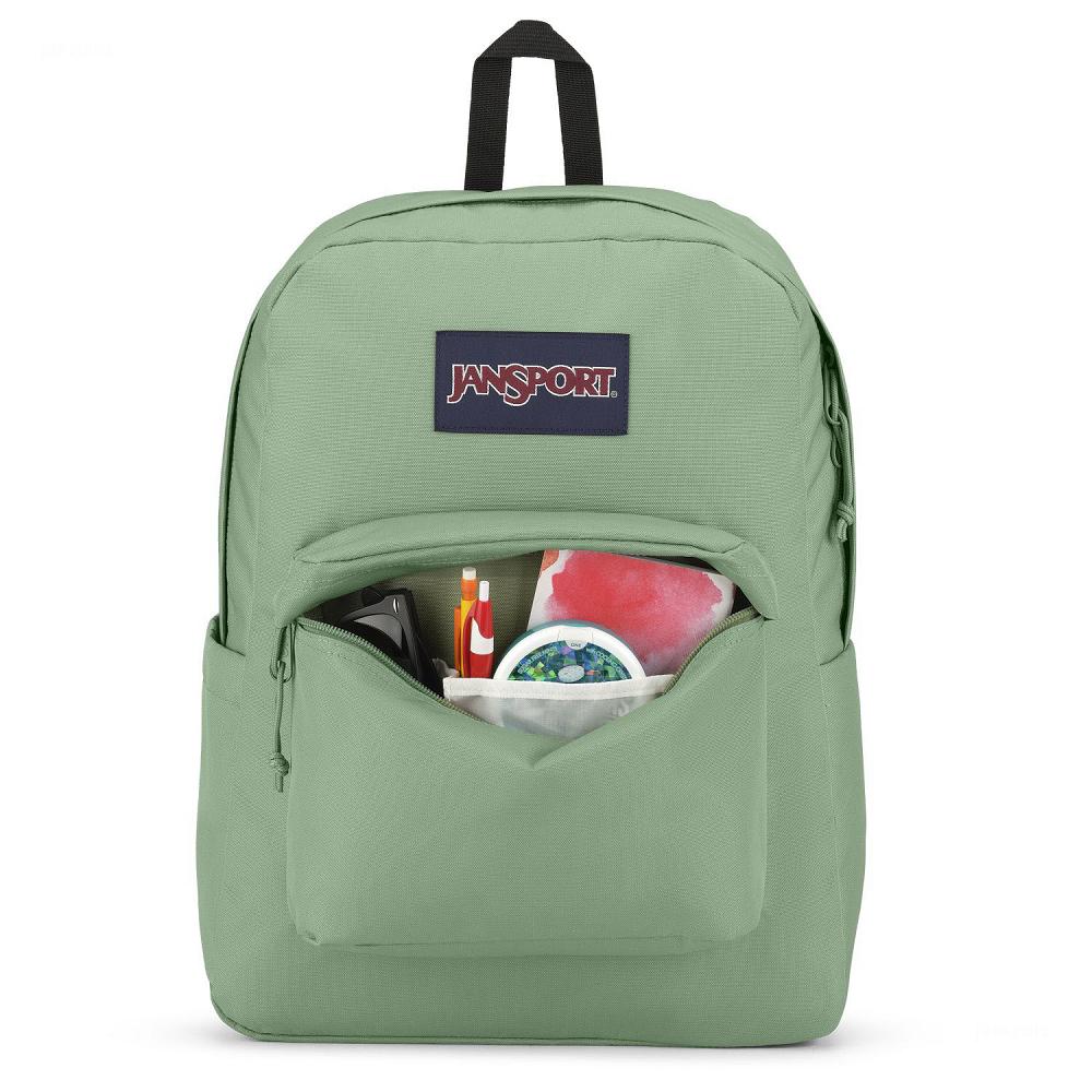 Sac à Dos Ordinateur JanSport SuperBreak? Plus Vert | XIW-84385722